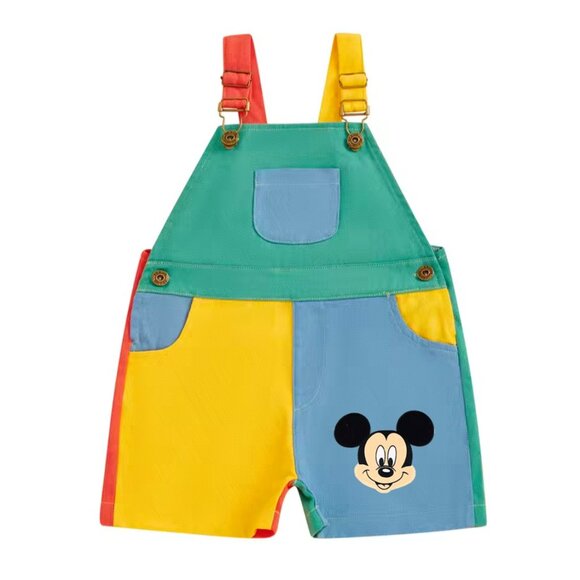 Mickey Mouse Overalls Jumpsuit Mickey Mouse Birthday Bodysuit Disney clothes - Picture 1 of 3